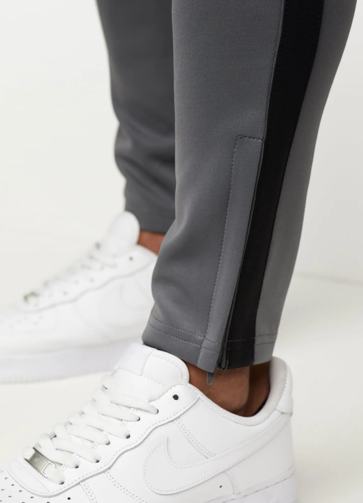 Tracksuit Bottoms<Gym King Poly Tracksuit Bottoms Dark Grey/Black