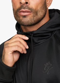 Tracksuit Tops<Gym King Poly Tracksuit Top Black