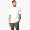 T-Shirts<Gym King Premium Linear Tee White