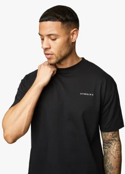 Twin Sets<Gym King Premium Linear Tee Black