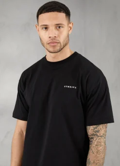 Twin Sets<Gym King Premium Linear Tee Black