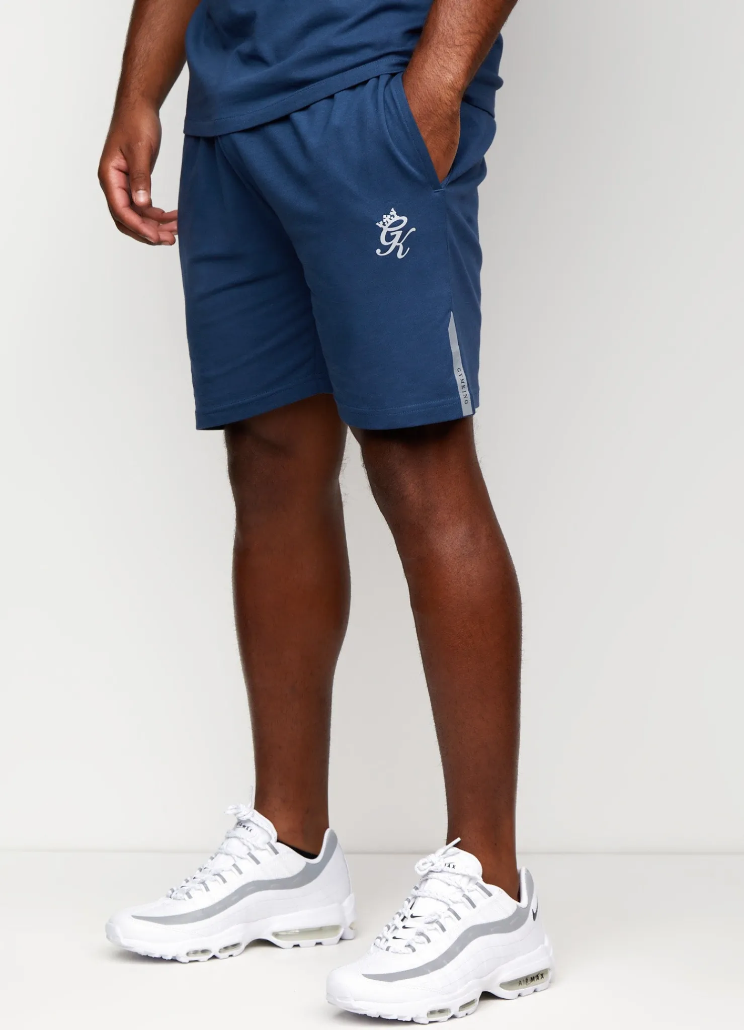 Twin Sets<Gym King Pro Jersey Short Moonlight Blue