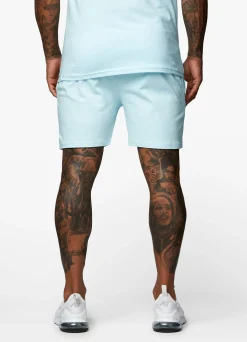 Gymwear<Gym King Pro Jersey Short Aqua Sky