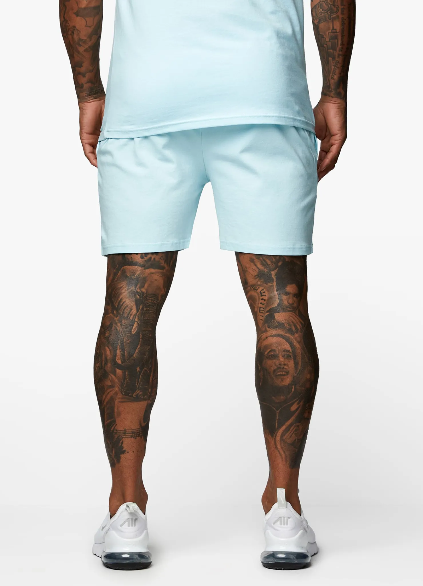 Twin Sets<Gym King Pro Jersey Short Aqua Sky