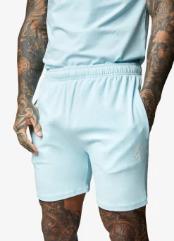 Shorts<Gym King Pro Jersey Short Aqua Sky