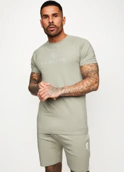 T-Shirts<Gym King Pro Jersey Tee Soft Khaki