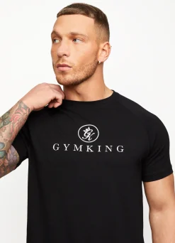 Twin Sets<Gym King Pro Jersey Tee Black