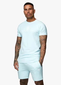 T-Shirts<Gym King Pro Jersey Tee Aqua Sky