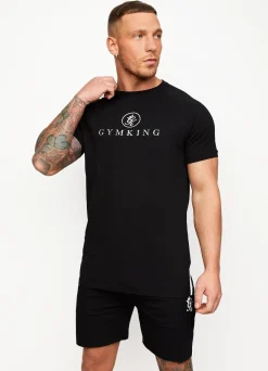 Twin Sets<Gym King Pro Jersey Tee Black