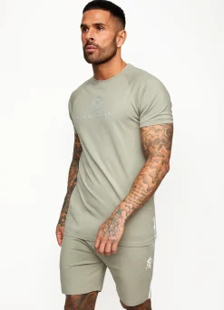Twin Sets<Gym King Pro Jersey Tee Soft Khaki