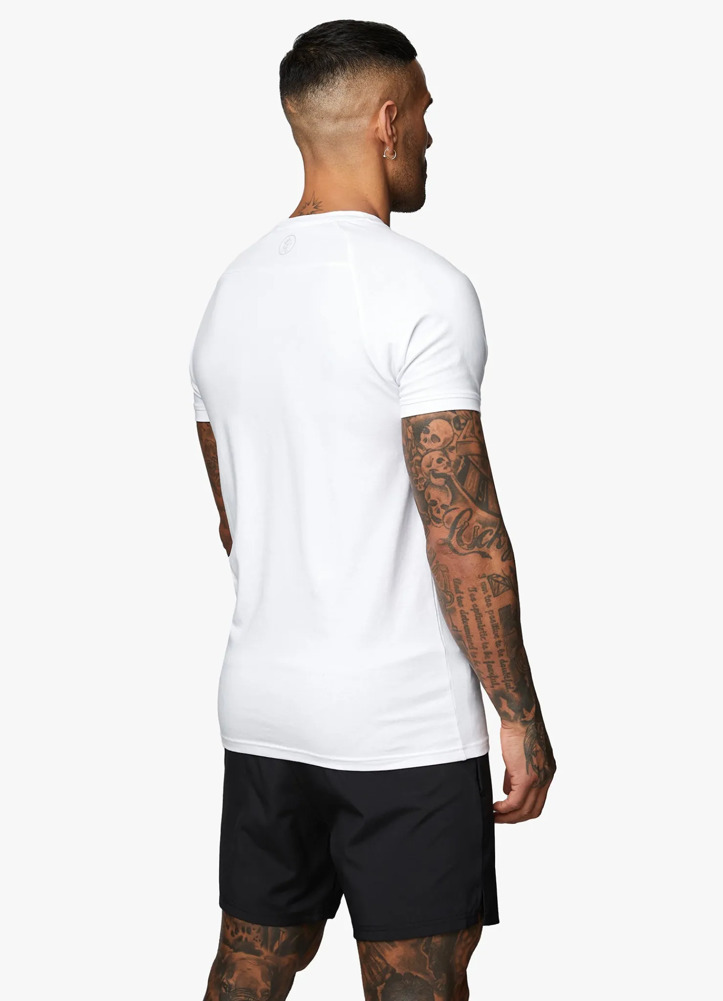 T-Shirts<Gym King Pro Jersey Tee White