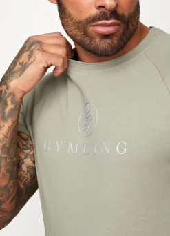 T-Shirts<Gym King Pro Jersey Tee Soft Khaki