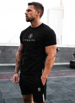 T-Shirts<Gym King Pro Jersey Tee Black