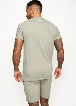 T-Shirts<Gym King Pro Jersey Tee Soft Khaki