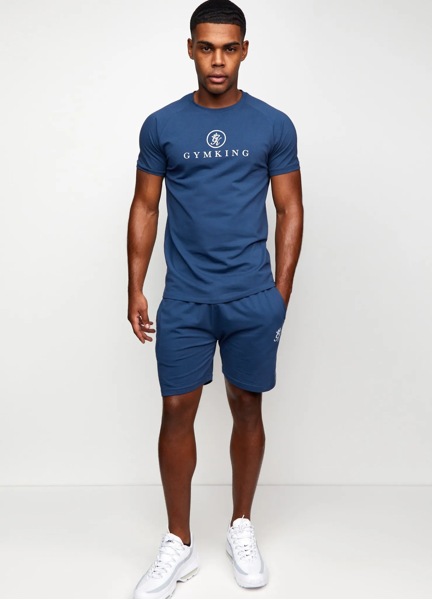 Twin Sets<Gym King Pro Jersey Tee Moonlight Blue