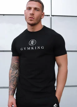 Twin Sets<Gym King Pro Jersey Tee Black