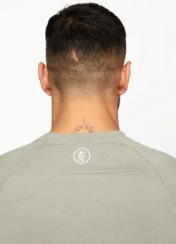 Twin Sets<Gym King Pro Jersey Tee Soft Khaki