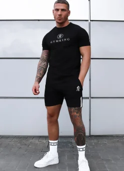 Twin Sets<Gym King Pro Jersey Tee Black