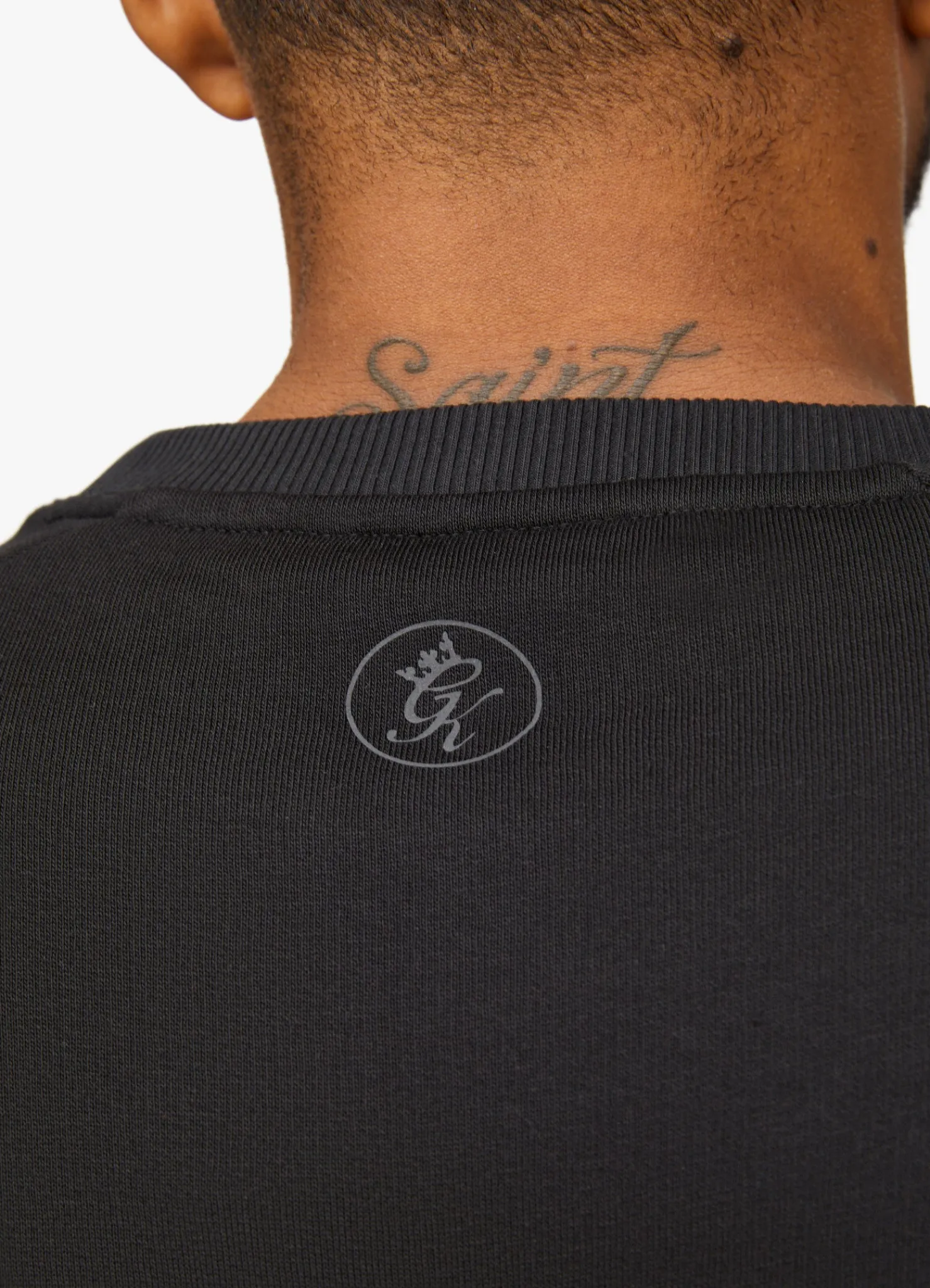 Sweatshirts & Hoodies<Gym King Pro Logo Crew Black/Black Reflective