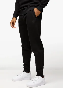 Tracksuit Bottoms<Gym King Pro Logo Fleece Jogger Black/Black