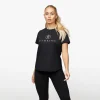 Gymwear<Gym King Pro Logo Tee Black/Rose Gold
