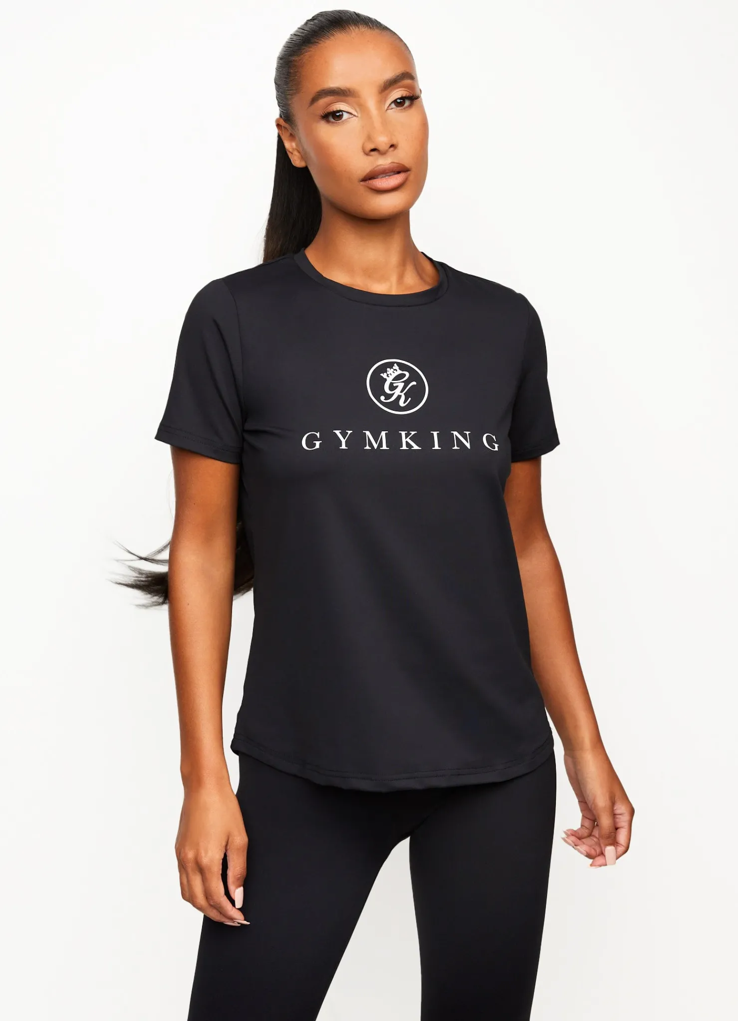 Gymwear<Gym King Pro Logo Tee Black