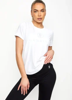 Gymwear<Gym King Pro Logo Tee White