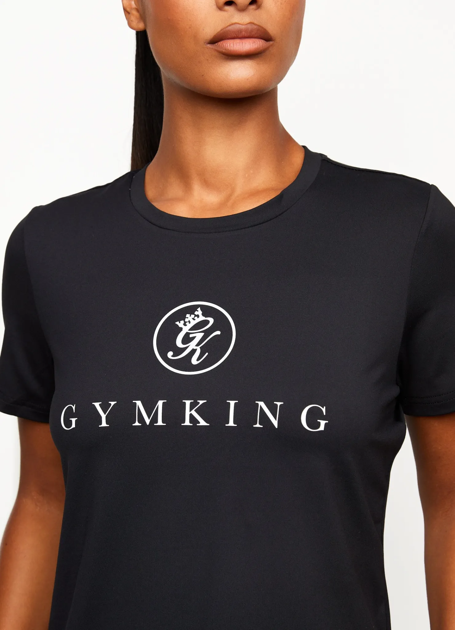 Gymwear<Gym King Pro Logo Tee Black