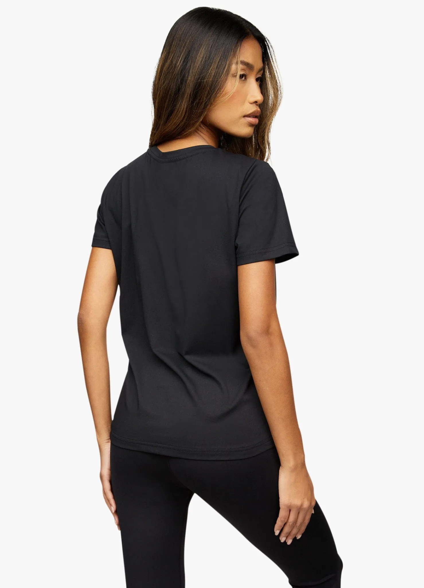 Gymwear<Gym King Pro Logo Tee Black/Rose Gold