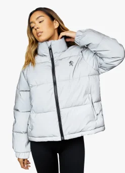 Outerwear<Gym King Puffa Jacket Reflective
