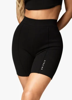 Shorts<Gym King Raised Seam Cycle Short Black