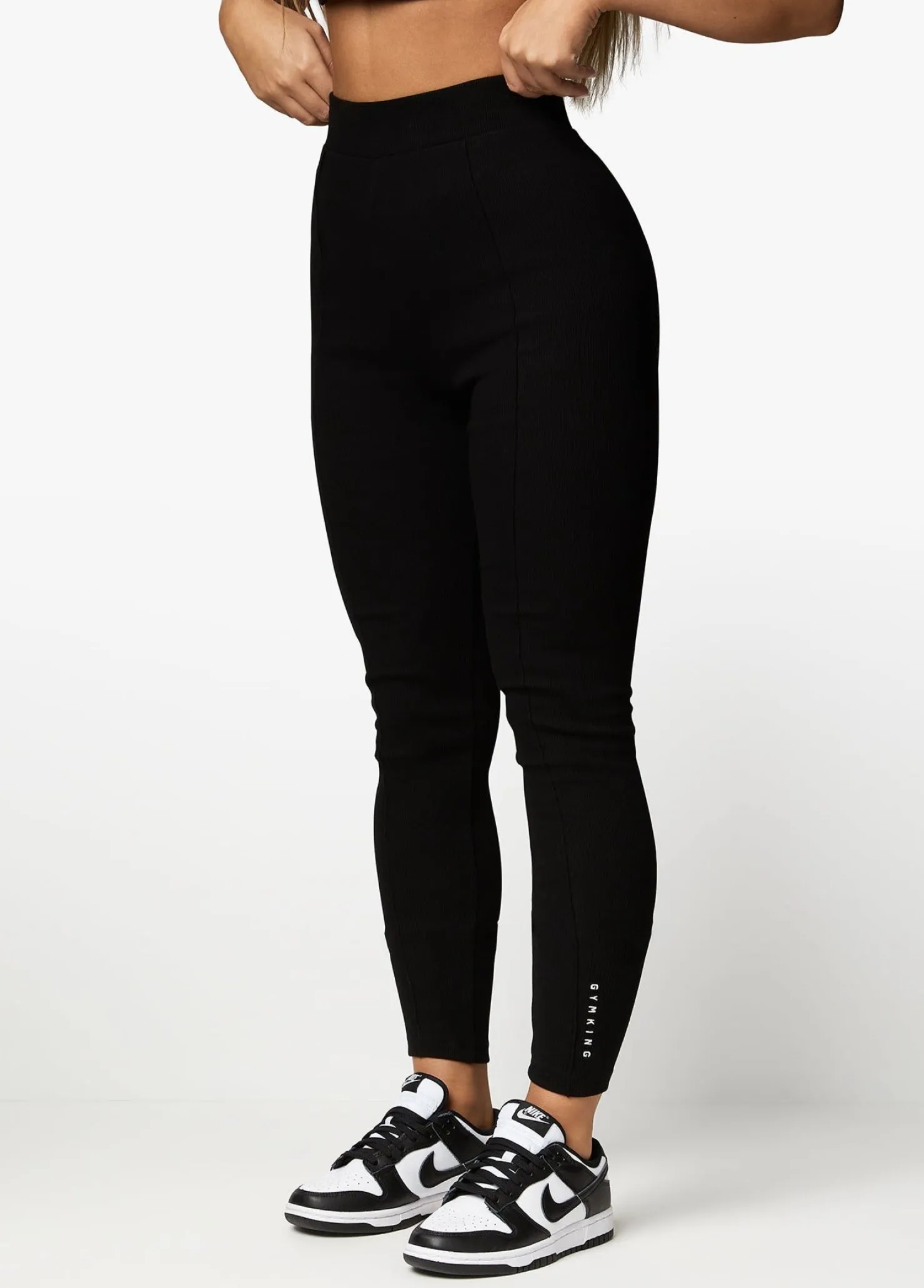 Leggings<Gym King Raised Seam Legging Black