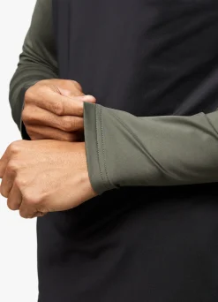 Gymwear<Gym King React 1/4 Zip Khaki/Black