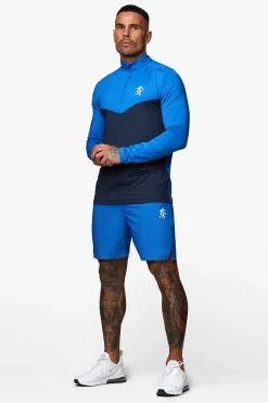 Shorts<Gym King React Short Cobalt Blue