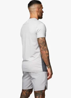 T-Shirts<Gym King React Tee Light Grey/Graphite