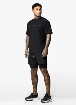 Shorts<Gym King Rebellion 5" Short Black