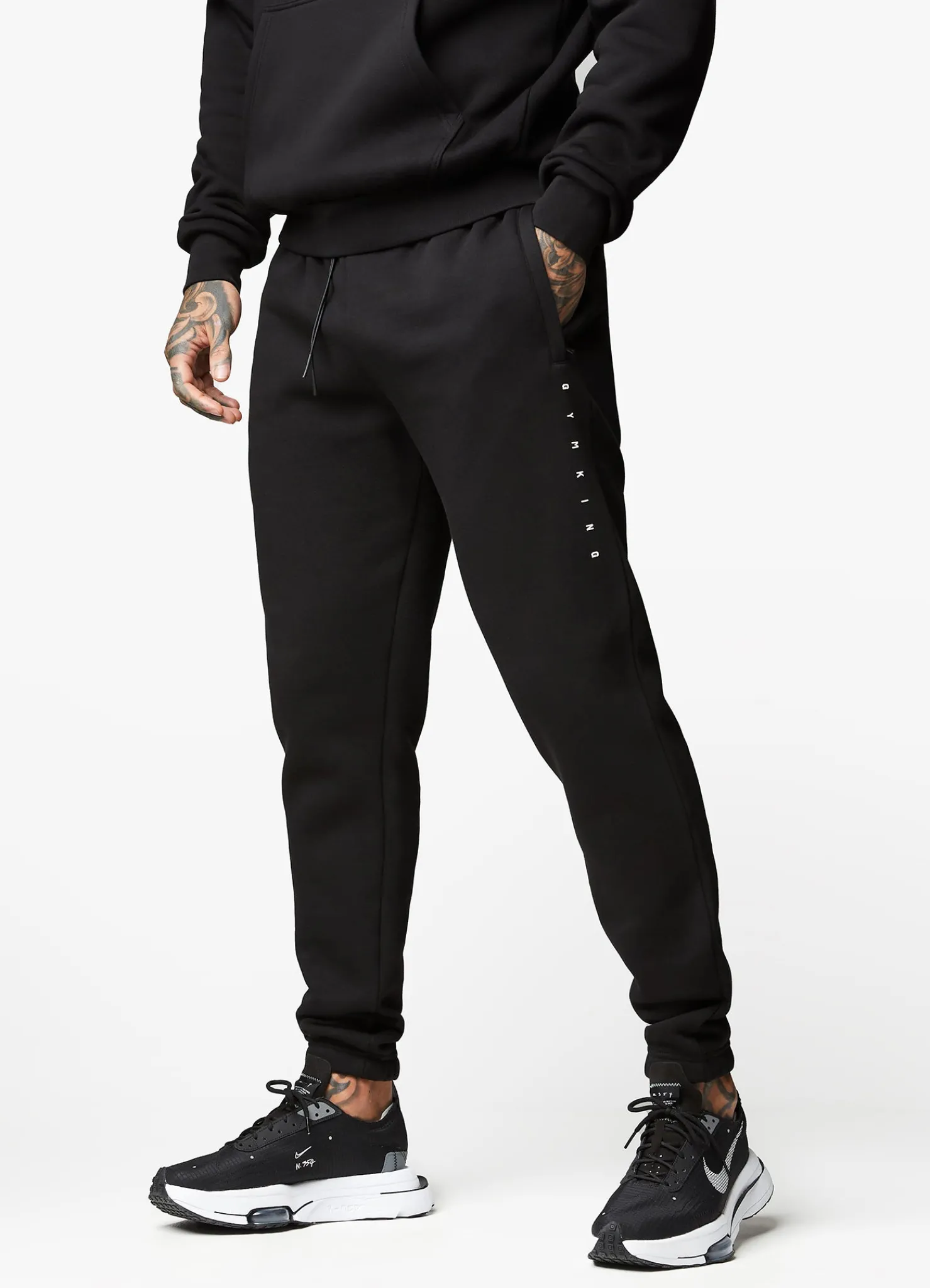Tracksuits<Gym King Rebellion Fleece Tracksuit Black