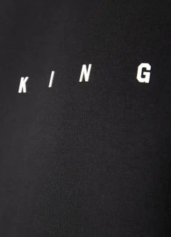 Sweatshirts & Hoodies<Gym King Rebellion Fleece Hood Black