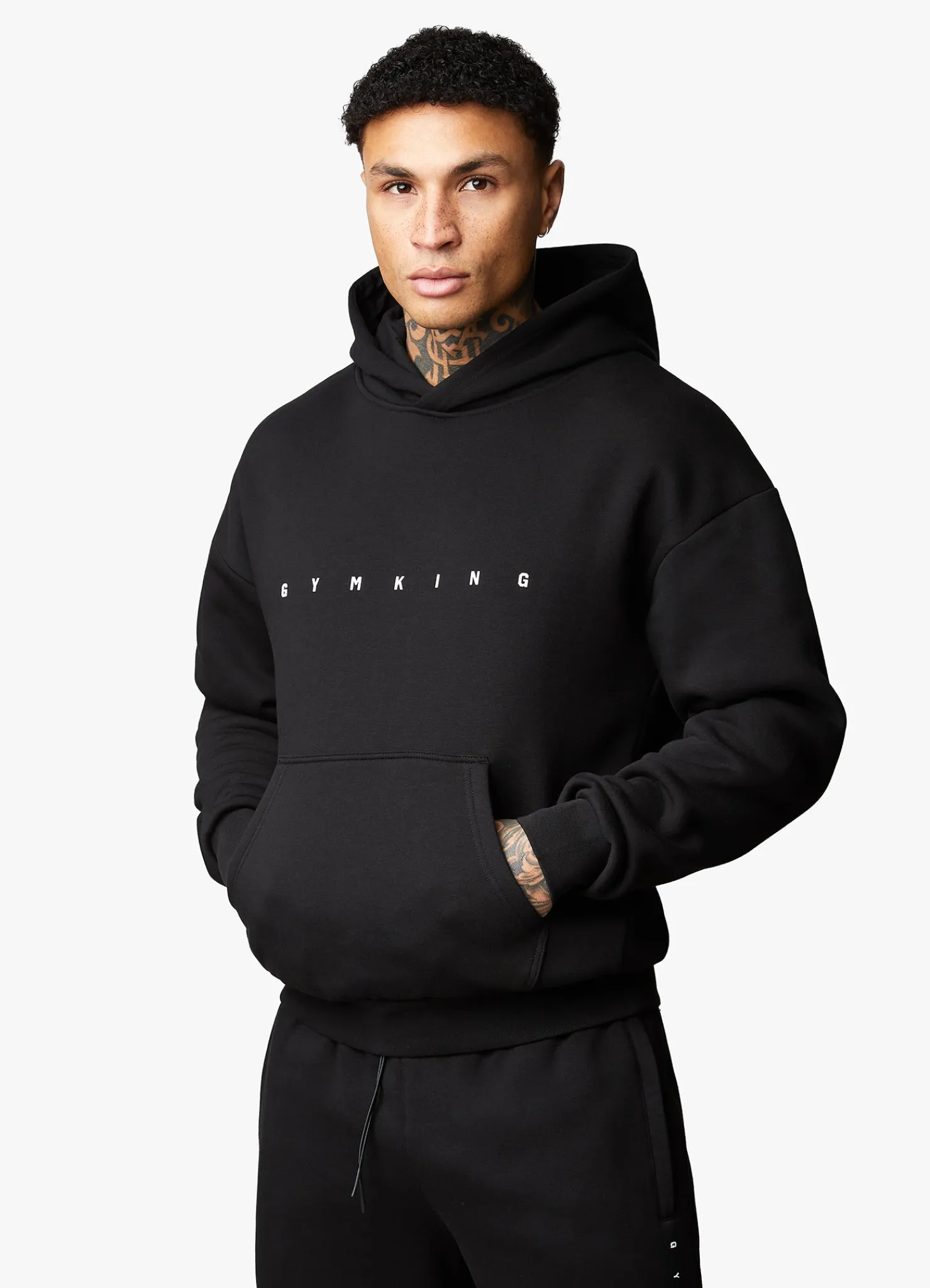 Tracksuits<Gym King Rebellion Fleece Tracksuit Black