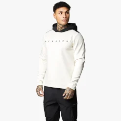 Sweatshirts & Hoodies<Gym King Rebellion Hood Antique White