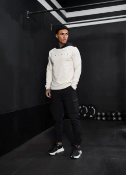 Sweatshirts & Hoodies<Gym King Rebellion Hood Antique White