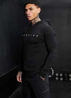 Sweatshirts & Hoodies<Gym King Rebellion Hood Black