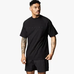 T-Shirts<Gym King Rebellion Jersey Tee Black