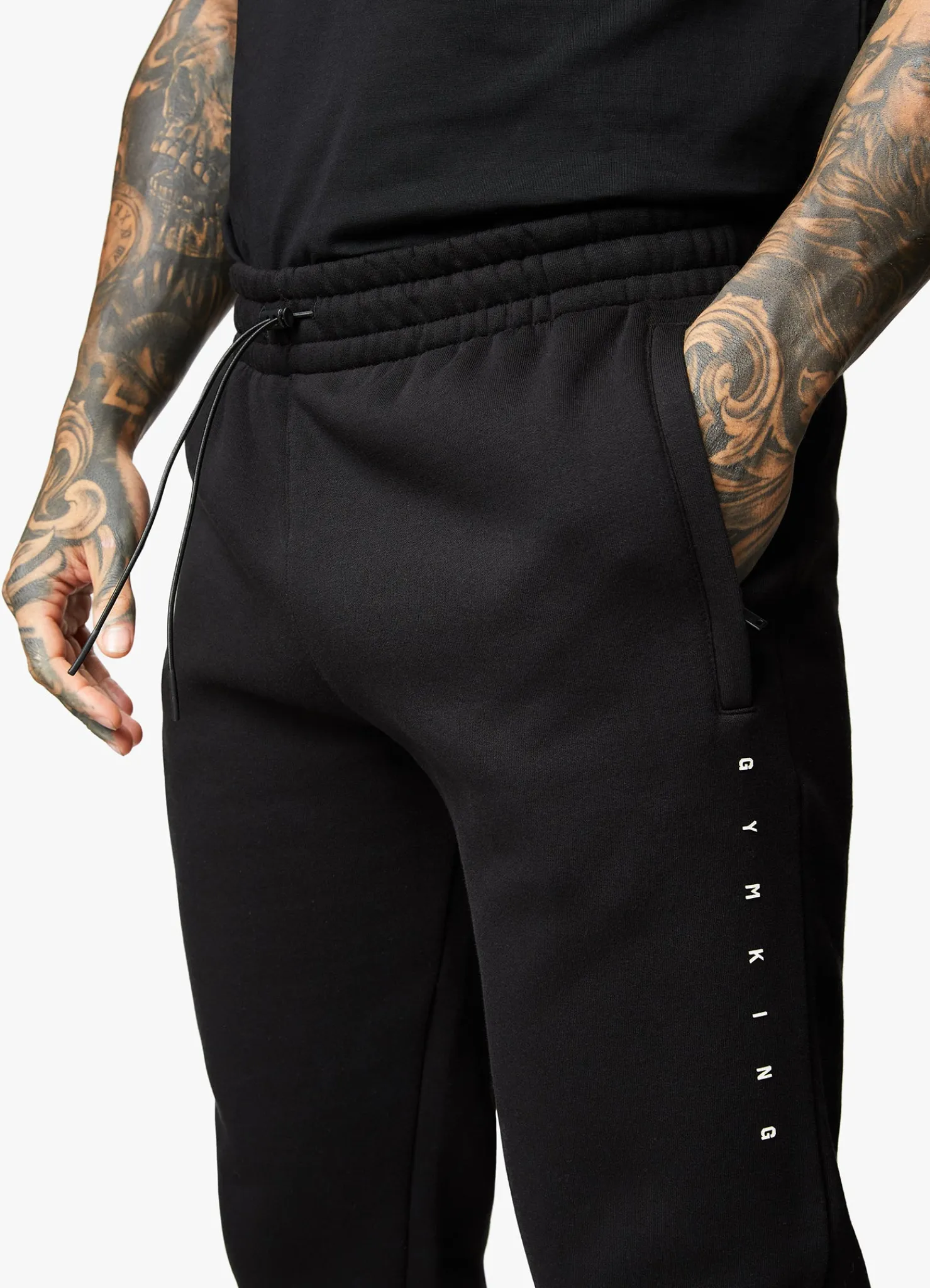 Tracksuit Bottoms<Gym King Rebellion Jogger Black