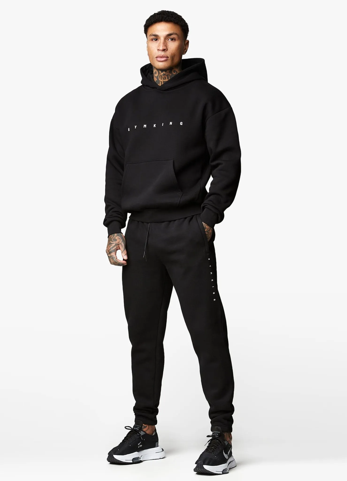 Tracksuit Bottoms<Gym King Rebellion Jogger Black