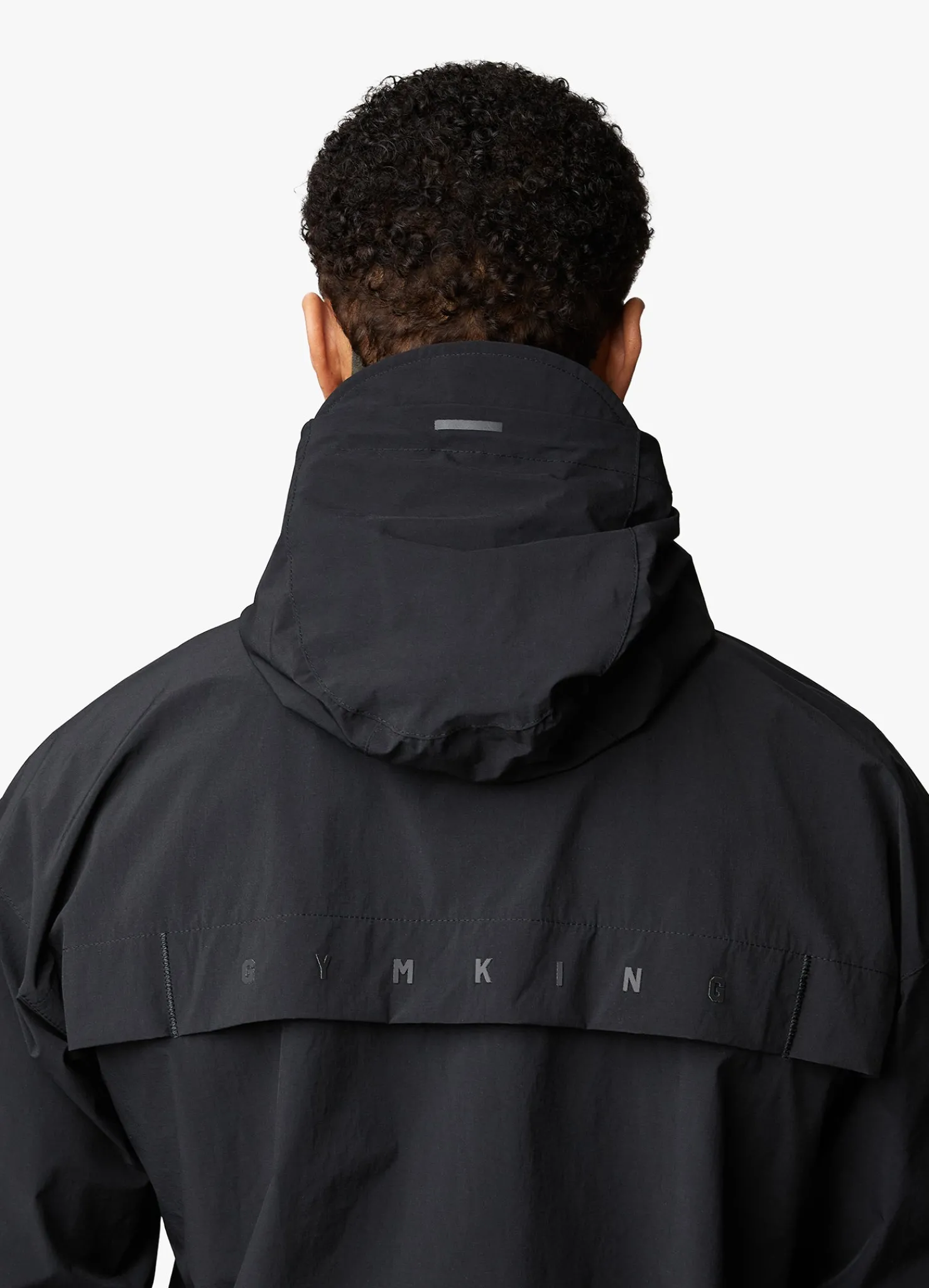 Outerwear<Gym King Rebellion Overhead Jacket Black