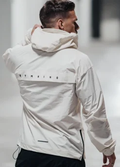 Outerwear<Gym King Rebellion Overhead Jacket Antique White