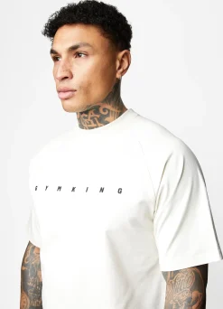 T-Shirts<Gym King Rebellion Tee Antique White