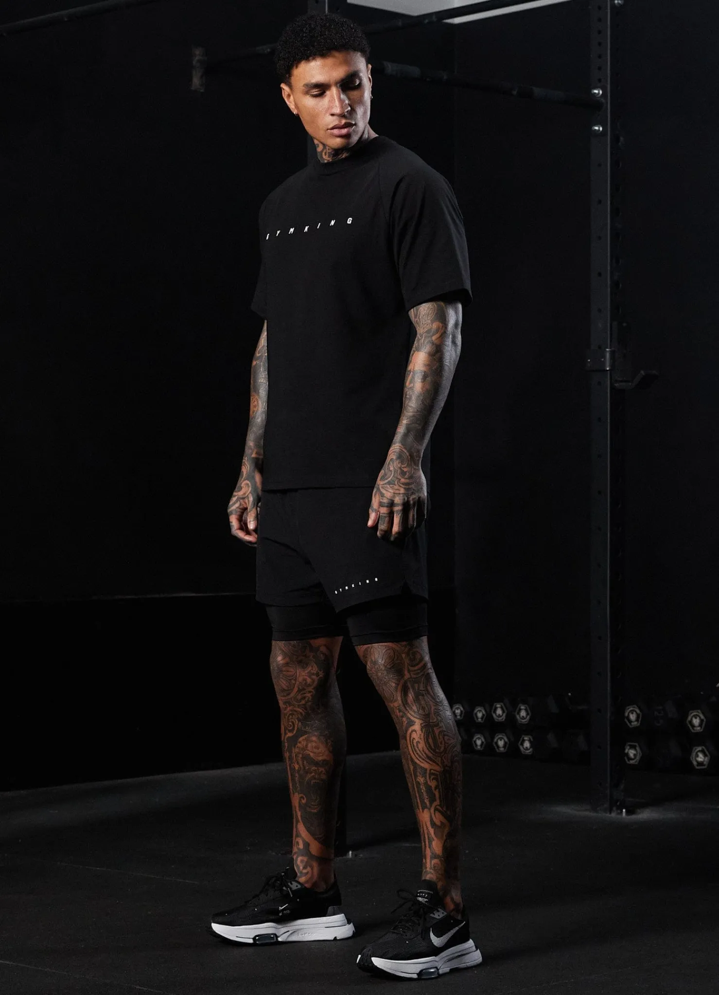 T-Shirts<Gym King Rebellion Tee Black