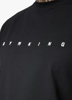 T-Shirts<Gym King Rebellion Tee Black